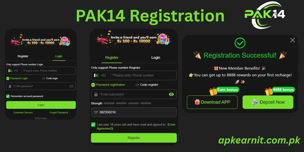 PAK14 Game Registration