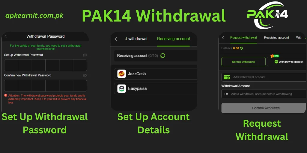 PAK14 Game Withdrawal